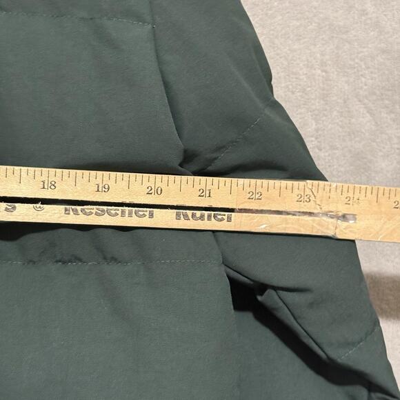 Vintage Patagonia Down Puffer Jacket Green Snap Button M Insulated Outdoor Mens - Picture 7 of 9